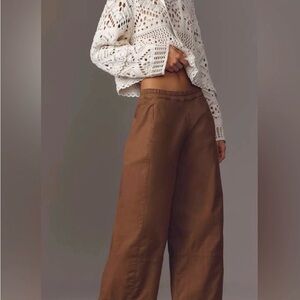 Anthropologie Pilcro Izzie Barrel-Leg Pants
